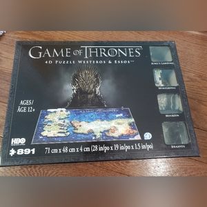 Game of Thrones 4D puzzle